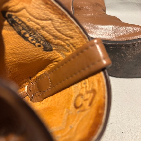 Lucchese 2000 Roper Cowboy Men’s Boots T0085C2 size 8.5 D - Picture 9 of 9